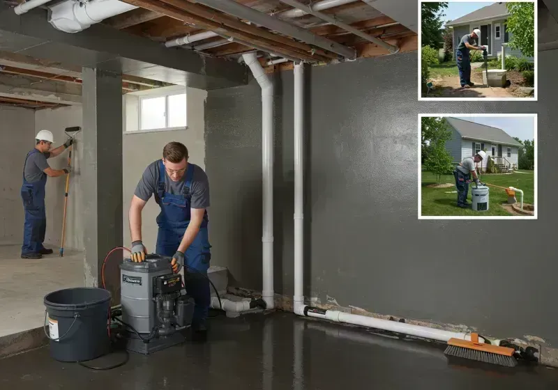 Basement Waterproofing and Flood Prevention process in Odessa, MO